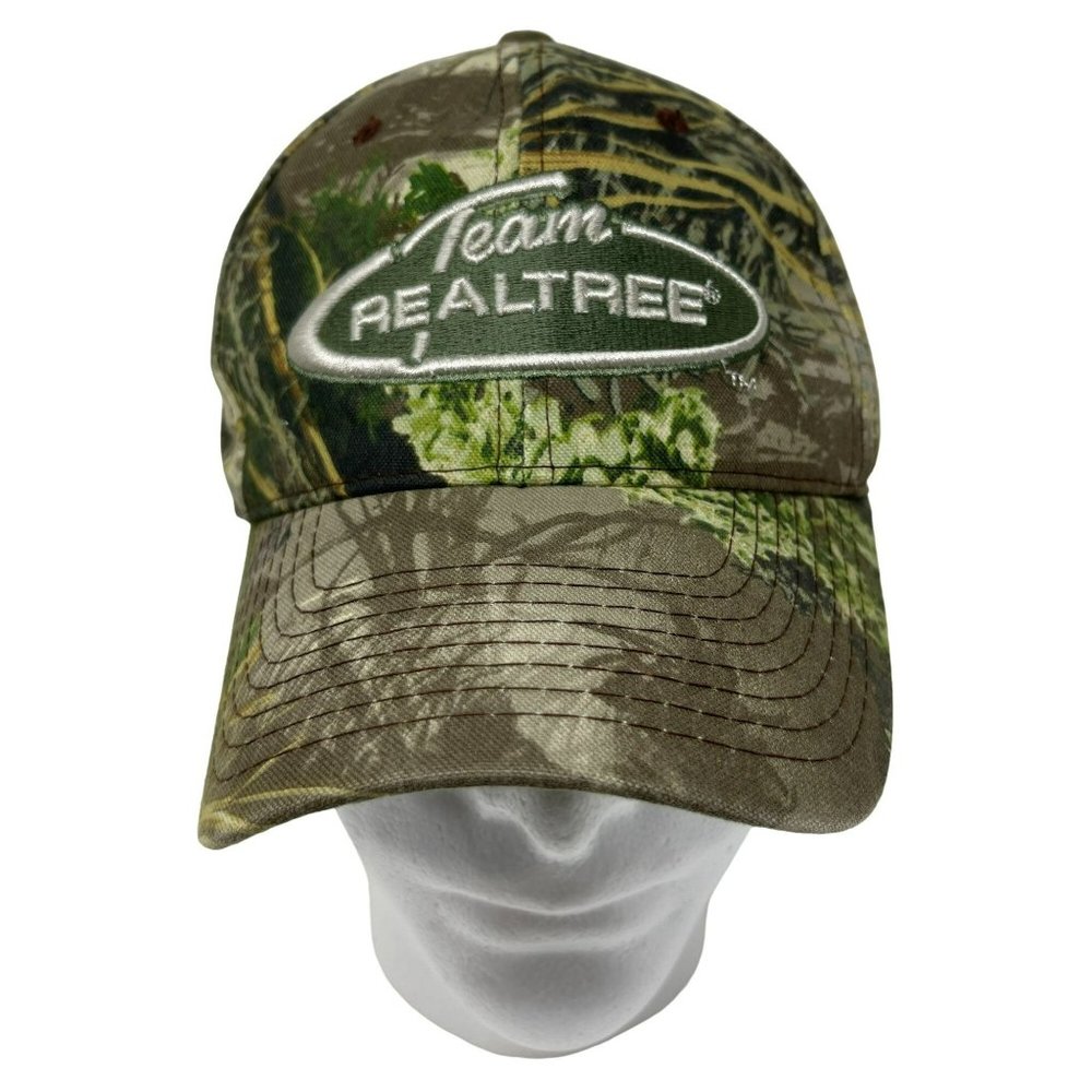 Team Realtree Classic Logo Deluxe AP Camo Cap Hat One Size